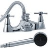 Click for Ultra Riva Bath shower mixer tap including kit