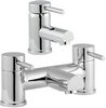 Click for Ultra Quest Basin Mixer & Bath Filler Tap Set (Chrome).