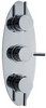 Click for Ultra Quest Triple Concealed Thermostatic Shower Valve (Chrome).