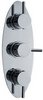 Click for Ultra Quest Triple Concealed Thermostatic Shower Valve (Chrome).