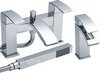 Click for Ultra Vibe Waterfall Basin & Bath Shower Mixer Tap Set (Free Shower Kit).