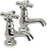 Click for Ultra Nostalgic Bath Taps (Pair, Chrome)