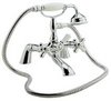 Click for Ultra Nostalgic Bath Shower Mixer with Large Handset (Chrome)