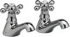 Click for Viscount Basin Taps (Pair, Chrome)