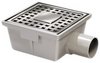 Click for Waterworld Wetroom Gully With Stainless Steel Grate, Side Outlet. 150mm.